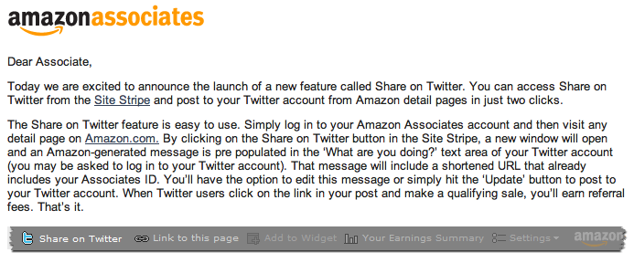 Amazon + Twitter = Social Commerce