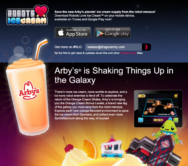 Robots Love Arbys
