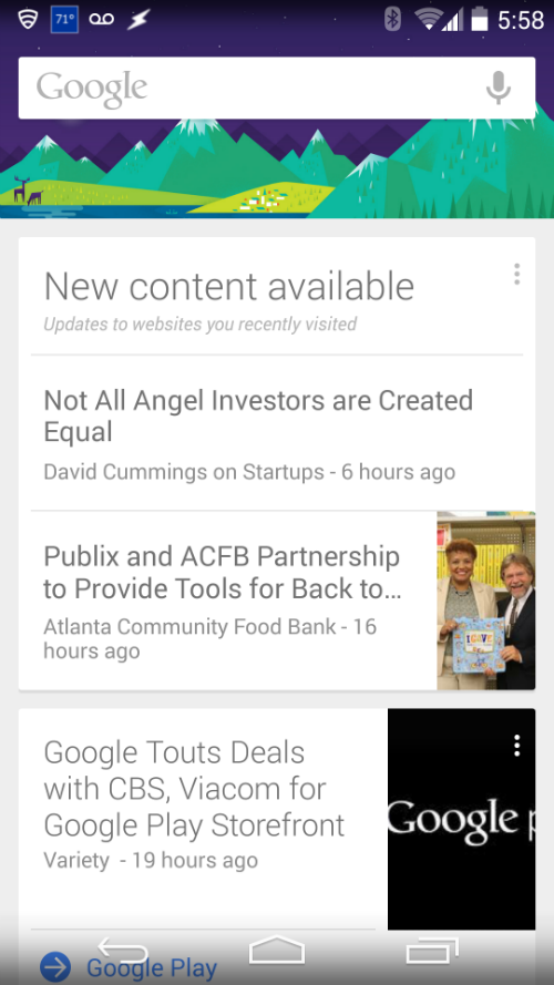 GoogleNowNews
